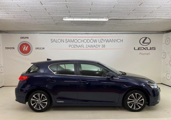 Lexus CT cena 89900 przebieg: 157002, rok produkcji 2020 z Poznań małe 172
